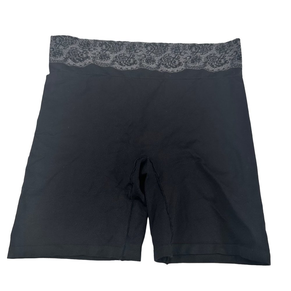 Maidenform Women's Size XL Panty Shaper Short Black New Without Tags